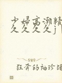 少妇高潮精品久久久久久j丨ⅰ