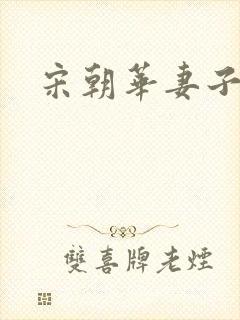 宋朝华妻子