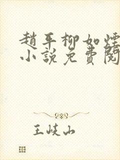 赵平柳如烟穿越小说免费阅读