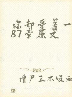 你却爱着一个他87章原文