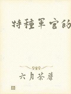 特种军官的宠妻