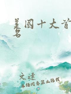 美国十大首富排名