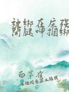 被绑在床强摁做开腿呻捆绑小说