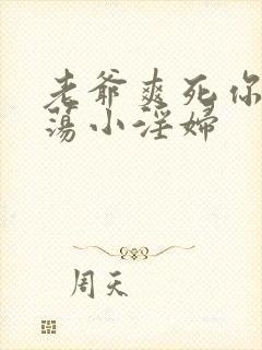 老爷爽死你个放荡小淫妇