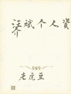 汪斌个人资料简介