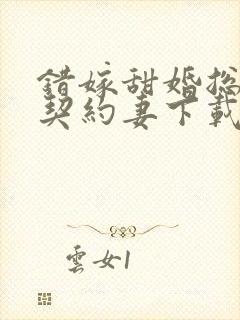 错嫁甜婚总裁的契约妻下载