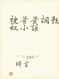 被爸爸调教成私奴小说