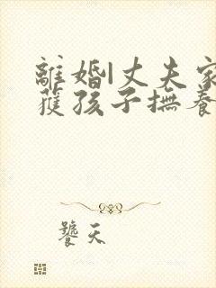 离婚|丈夫家暴获孩子抚养权