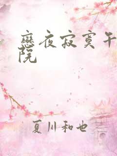 恋夜寂寞午夜影院