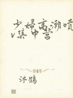 少妇高潮喷水av集中营