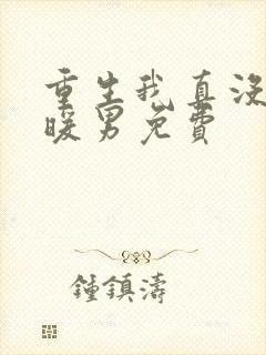 重生我真没想当暖男免费