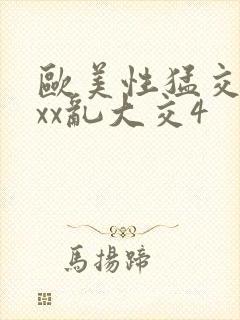 欧美性猛交xxxx乱大交4