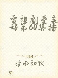 电视剧爱来的刚好第60集播放