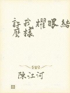 许我耀眼结局怎么样