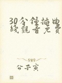 30分钟插曲在线观看免费版高清