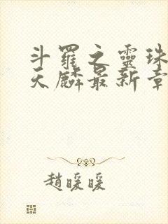 斗罗之灵珠神剑天麟最新章节下载