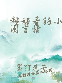 超好看的小说校园言情