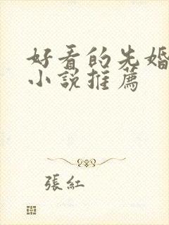 好看的先婚后爱小说推荐