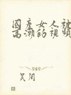 国产女人被搞到高潮的视频