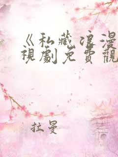 《私藏浪漫》电视剧免费观看全集