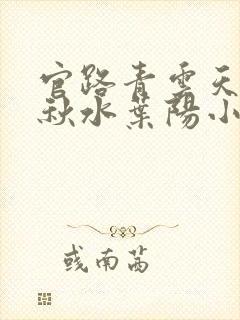 官路青云天骄余秋水叶阳小说在线阅读