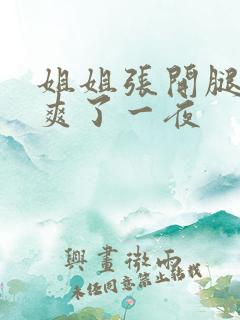 姐姐张开腿让我爽了一夜