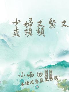 少妇又紧又色又爽视频