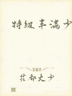 特级丰满少妇片