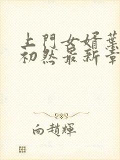 上门女婿叶辰萧初然最新章节