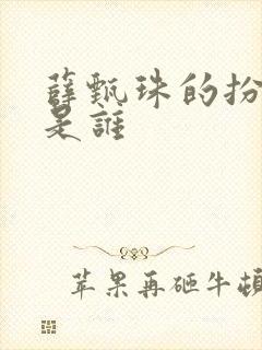 薛甄珠的扮演者是谁