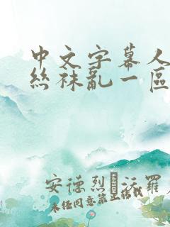 中文字幕人妻 丝袜乱一区三区