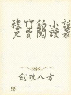 程竹的小说全文免费阅读最新章节