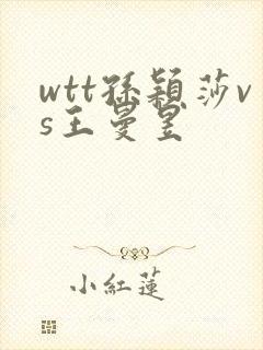 wtt孙颖莎vs王曼昱