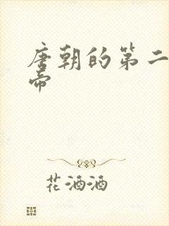 唐朝的第二位皇帝