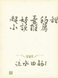 超好看的甜宠文小说推荐