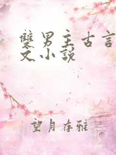 双男主古言情甜文小说