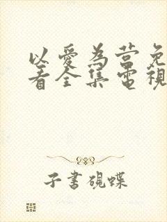 以爱为营免费观看全集电视剧完整版