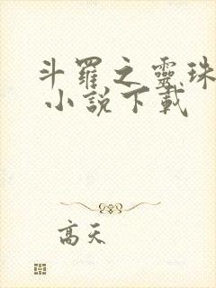 斗罗之灵珠神剑 小说下载