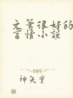 文笔很好的现代言情小说