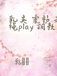 乳夹 震动 走绳play 调教