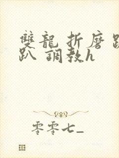 双龙 折磨 跪趴 调教h