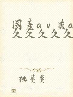 国产aⅴ爽av久久久久久网址