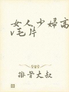 女人少妇高潮av毛片