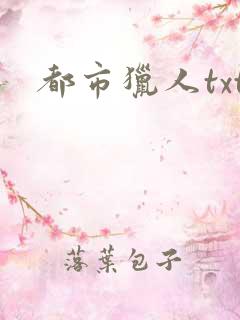 都市猎人txt