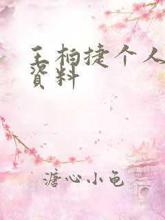 王柏捷个人简介资料