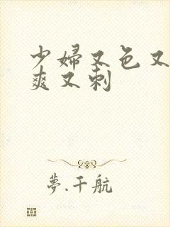 少妇又色又紧又爽又刺