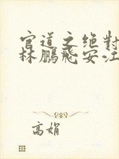 官道之绝对权力林鹏飞安江全集txt电子书