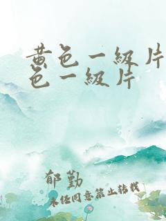黄色一级片,黄色一级片