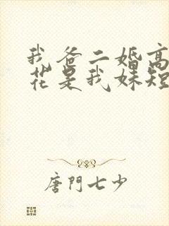 我爸二婚高冷校花是我妹短剧免费版