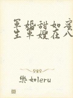 军婚甜如蜜,重生军嫂在八零赚翻了